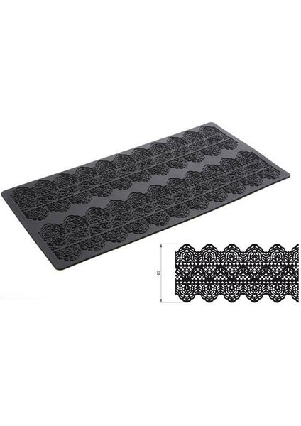 Silikon Dantel Şablon(Dantel)Silikomart