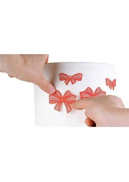 Silikon Dantel Şablonu(Kurdele) Tekli