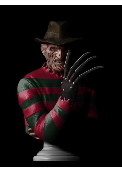 Freddy Krueger Bust - 12X13X20CM