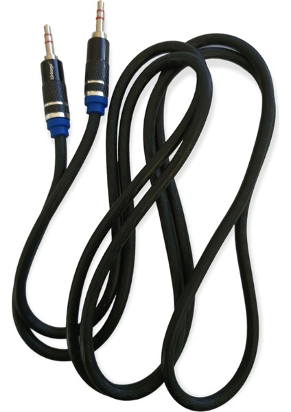 Lka-02 Metal Başlıklı 3.5mm Aux Ses Kablosu 1.5m
