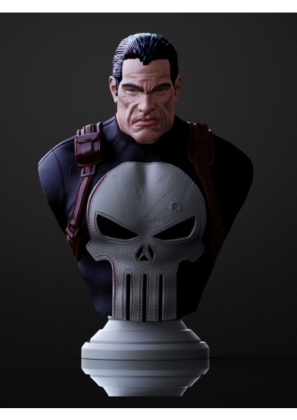 Punisher Game Character - 13X10X20CM