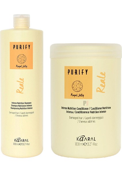 Purify Reale Intense Şmp & Nutrition Conditioner 1lt &1lt fiyatları