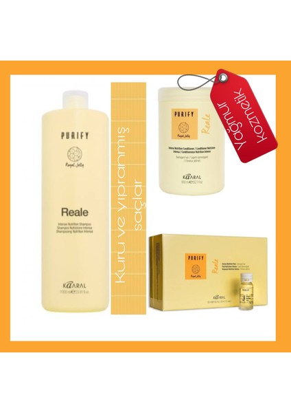 Purify Realeşmp 1lt-Nutrition Cond 1lt -Ampülü 12x10ml Set