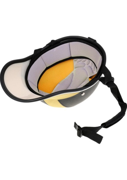 Beyzbol Bisiklet Anti-Uv Güvenli Şapka Vizor Sarı (Yurt Dışından)