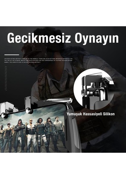 L1-R1 Telefon Oyun Kolu, 4-6.5inch Telefon Uym Pubg, Call Of Duty Oyun Kolu, Gamer Tetik