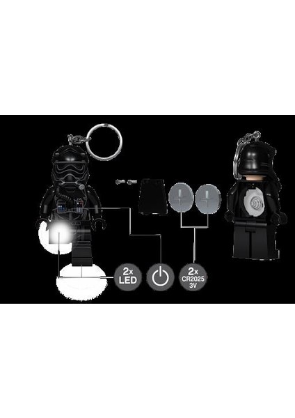 Star Wars First Order Tie Pilot LED Key Light modelleri