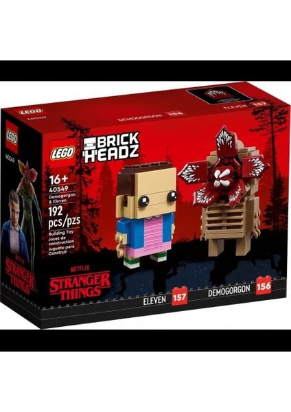 Brickheadz 40549 Demogorgon And Eleven (192 Parça)