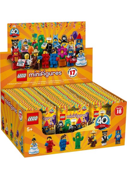 Minifigures 71021 Series 18: 13.race Car Guy