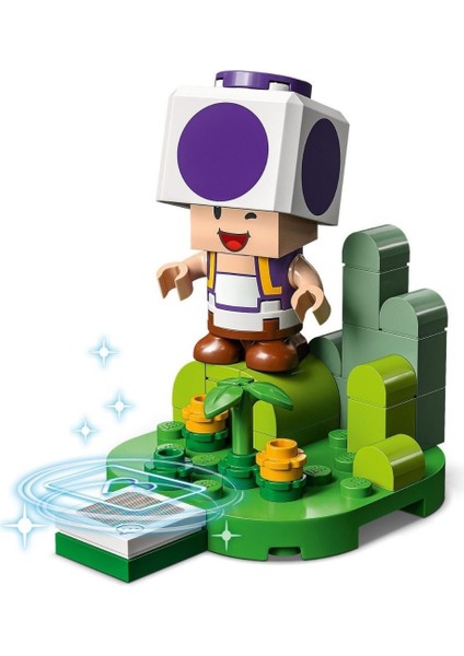 Super Mario 71410 Character Pack - Series 5 : 3.purple Toad