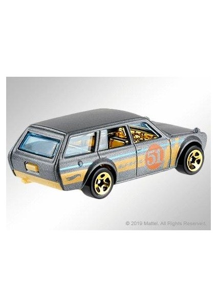 51TH Anniversary Satin Chrome 71 Datsun 510 Wagon modelleri