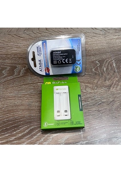 Gp Recyko E211 USB Aa-Aaa Pil Şarj Aleti ve Şarj Adaptörü