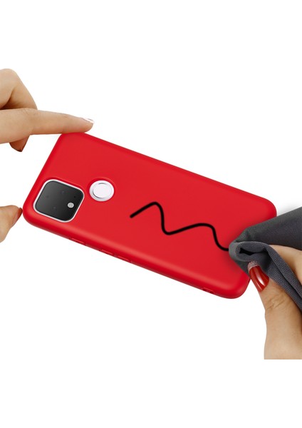 Google Pixel 4A Için Telefon Kılıfı - Kırmızı (Yurt Dışından) fırsatları