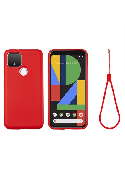 Google Pixel 4A Için Telefon Kılıfı - Kırmızı (Yurt Dışından) indirimleri
