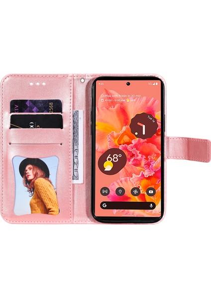 Google Pixel 6 Pro Için Telefon Kılıfı - Altın Pembe (Yurt Dışından) fırsatları