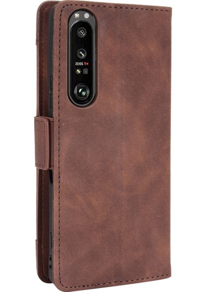 Sony Xperia 1 Telefon Kılıfı - Kahverengi (Yurt Dışından) modelleri