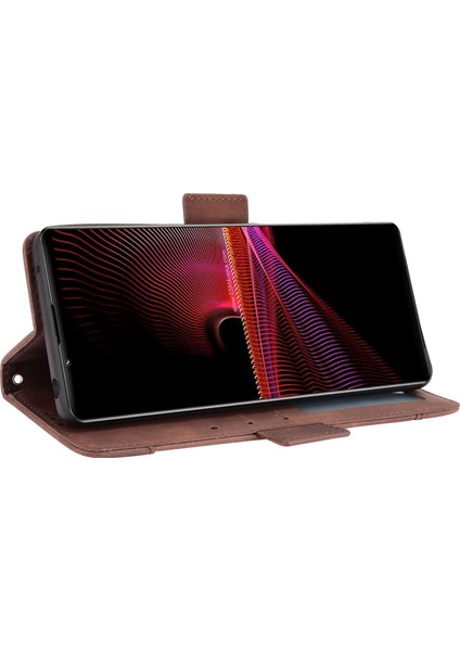 Sony Xperia 1 Telefon Kılıfı - Kahverengi (Yurt Dışından) fırsatları