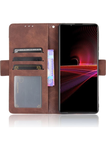 Sony Xperia 1 Telefon Kılıfı - Kahverengi (Yurt Dışından) indirimleri