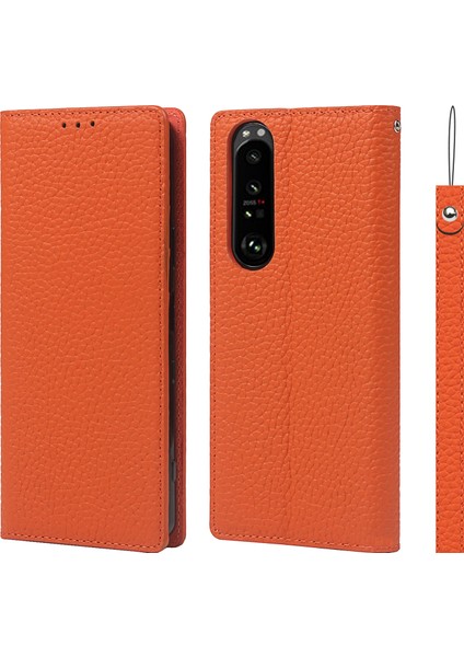 Sony Xperia 1 Telefon Kılıfı - Turuncu (Yurt Dışından)