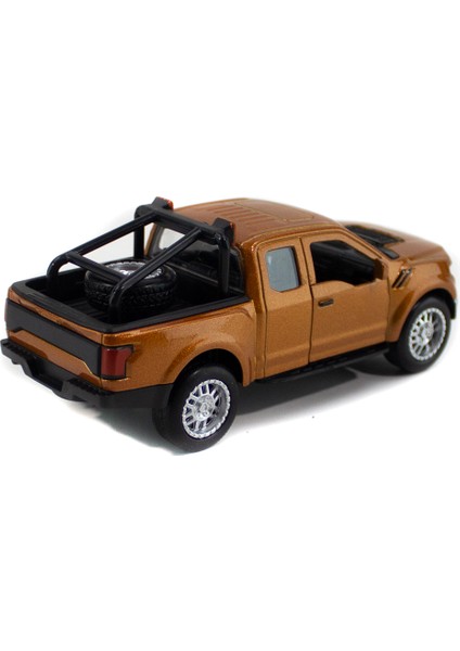 Metal Ford Ranger Pikap Çek Bırak Işıklı Kahverengi 12 cm fiyatları