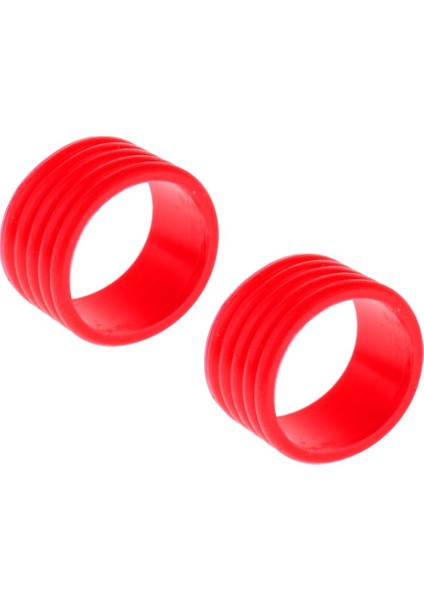 2 Adet Badminton Tenis Raket Kolu Koruyucu Bandı Kırmızı (Yurt Dışından)