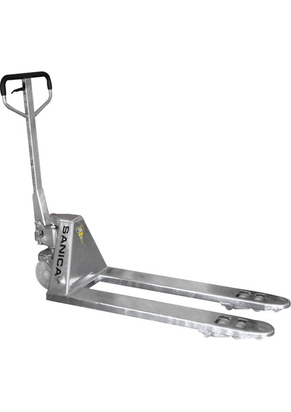 Galvaniz Transpalet 2.5 Ton Kapasite Kemik Tekerlekli Pompa