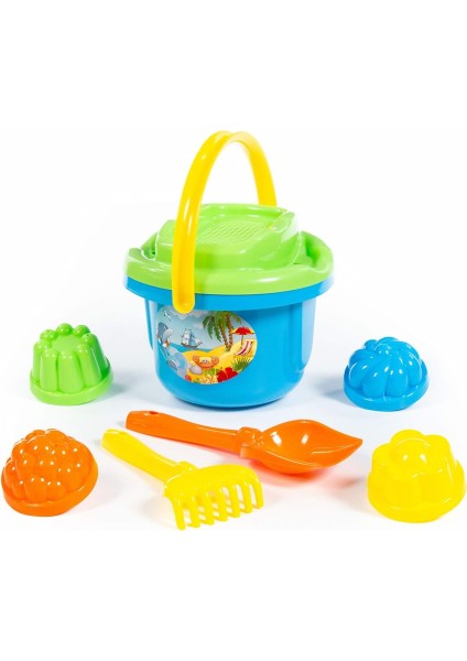 8938-197 Elekli Kova Kürek Tırmık Seti Kalıplı