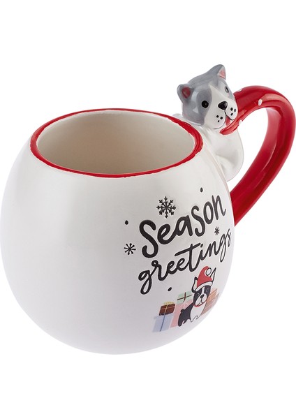 New Year Dog Kupa 450 ml