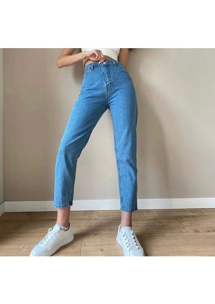 Aleksandrit Butik Aleksandrıt Pants Serıes Mom Jean