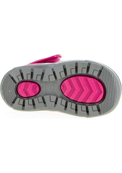 Topo Ski Charol Çocuk Kürklü Fuşya Yağmur Kar Çizmesi W10168-007 indirimleri