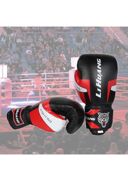 PZ Home Profesyonel Boks Eldivenleri Mma Karate Dövüş Yumruk Ekipmanları 6oz Siyah (Yurt Dışından)