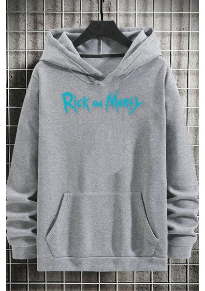 Unisex Rick And Morty Baskılı Sweatshirt fiyatları