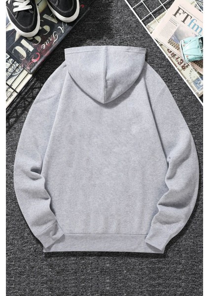 Unisex Makima Hugging Denji Baskılı Sweatshirt