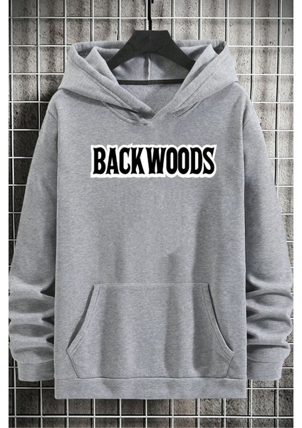 Unisex Backwoods Baskılı Sweatshirt