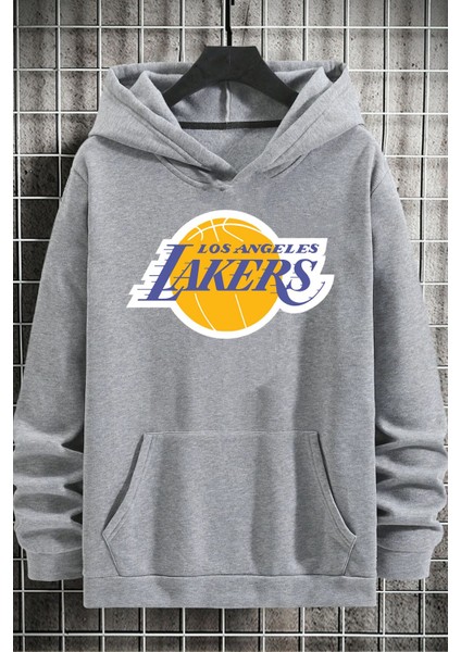 Unisex Basketball Baskılı Sweatshirt