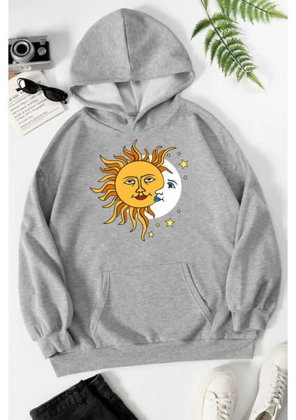 Unisex Larks' Tongues In Aspic Baskılı Sweatshirt