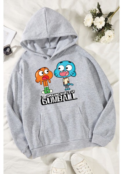 Unisex Gumball Baskılı Sweatshirt