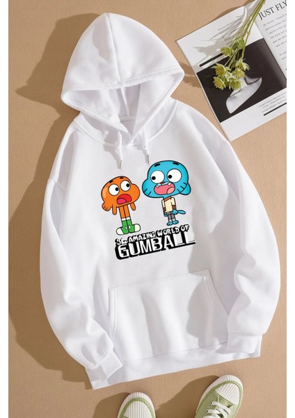 Unisex Gumball Baskılı Sweatshirt