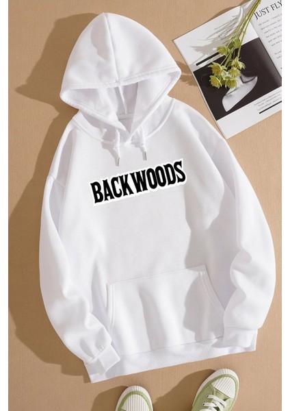 Unisex Backwoods Baskılı Sweatshirt