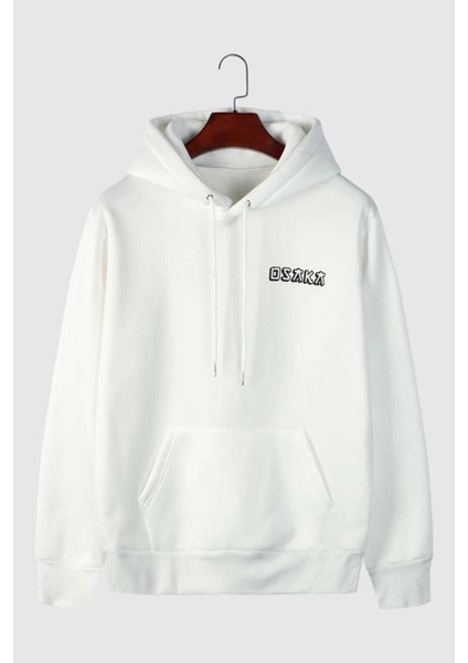 Unisex Osaka Baskılı Kapüşonlu Sweatshirt fiyatları