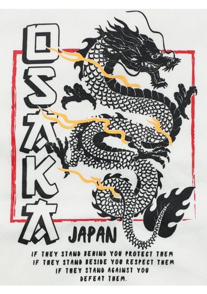 Unisex Osaka Baskılı Kapüşonlu Sweatshirt modelleri