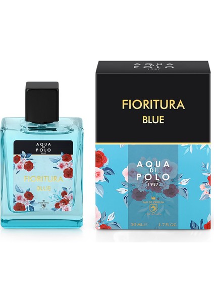 Aqua Di Polo 1987 Fioritura Blue 50 ml Edp Kadın Parfüm APCN003001