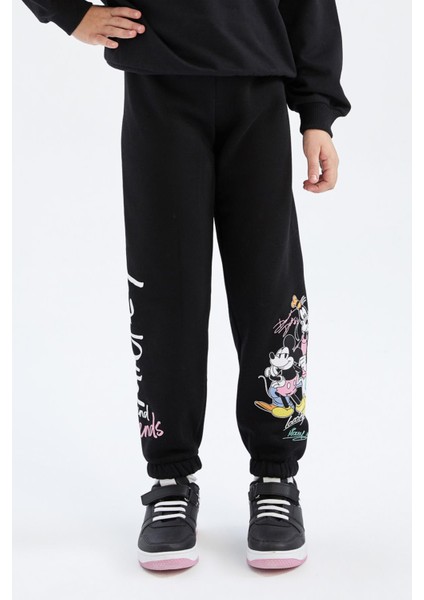 Kız Çocuk Disney Mickey Mouse Jogger Eşofman Y9001A622WN