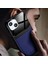 Apple iPhone 13 Mini Kılıf Zebana Lens Deri Kılıf Mavi 3