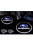 Subaru Araçları Için Kapı Altı Logo 7 LED Projektör (2 Adet) 2