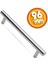 Gül Boylu Mobilya Mutfak Çekmece Dolap Dolabı Kapak Kulpu Kulbu 96 mm Krom Metal Kulpları 1