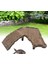 Reçine Kaplumbağa Iskelesi Sürüngenler Basking Platform Rampa Step Oyun Alanı Süsleme 21.5X7X6CM A (Yurt Dışından) 4