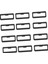 12PCS Bağlantı Elemanları Fenix5 Döngüsü 22X7X6MM Içe Uyuyor 2