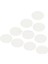 20PCS Renkli Dome Saat Kristal Çapı Mineral Kol Saati Cam 25.5-32.5mm 30.5mm 5