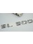 Sl 500 Bagaj Krom Metal 3m 3D Yazı Logo 3