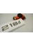 218D Bagaj Krom Metal 3m 3D Yazı Logo 1